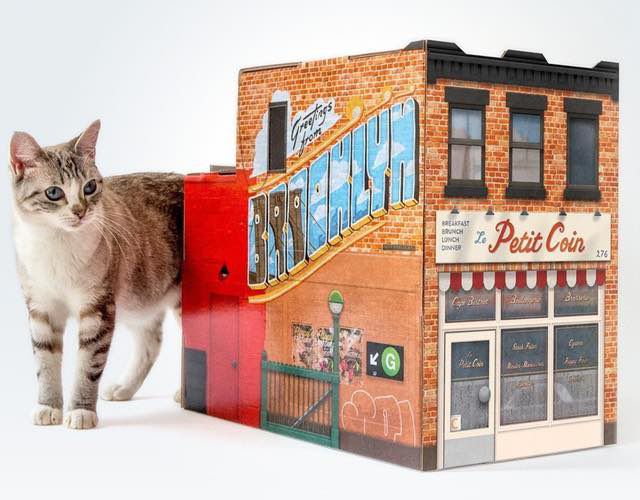 Brooklyn House For Cats ($39)Bodega cats are NYC's unofficial mascots, and if you want to make your cat seem more like one, you'll need this cardboard bodega house. It's basically just a box, so your cat will definitely love it.